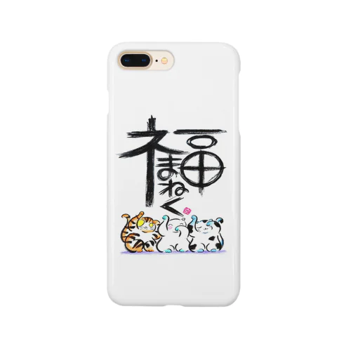 招き猫！福まねく Smartphone Case