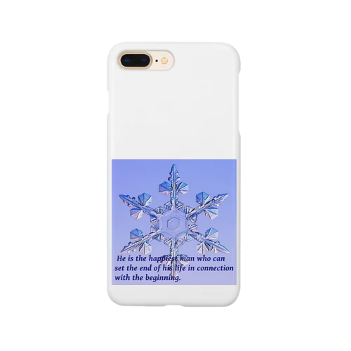 雪の華 Smartphone Case