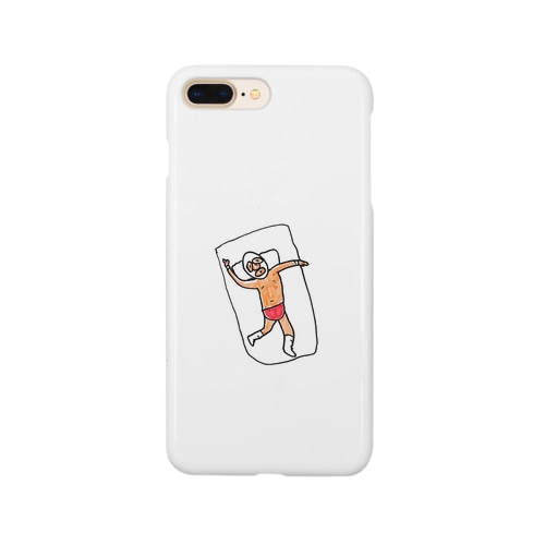 寝てるレスラー Smartphone Case
