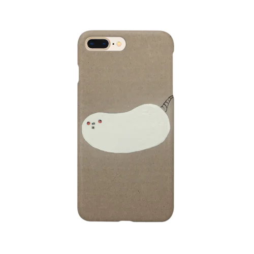 寝そべっている、どぶネズミ(白) Smartphone Case