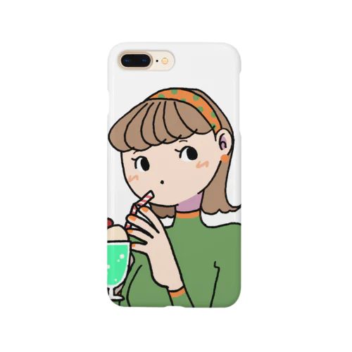 メロンソーダとおんなのこ Smartphone Case