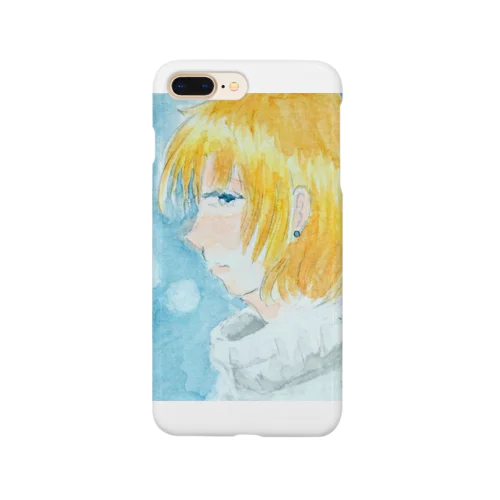 冬の女の子 Smartphone Case