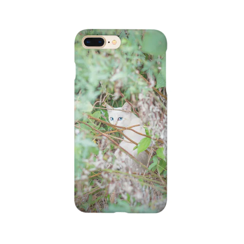 白ネコ Smartphone Case