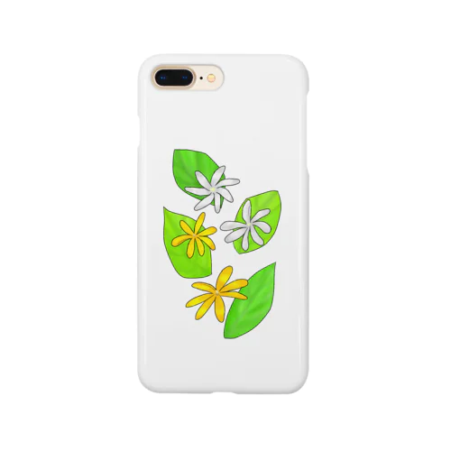 ティアレ 花と葉 Smartphone Case