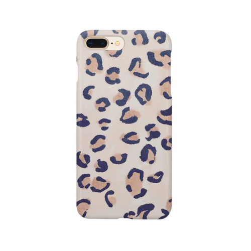 かわいいピンク風ヒョウ柄です！ Smartphone Case