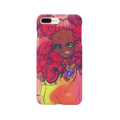 pink girl Smartphone Case