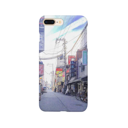 レトロな街並み Smartphone Case