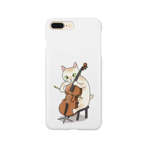 チェロを弾く猫 Smartphone Case