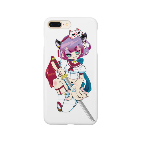 戦え！猫又ちゃん！ Smartphone Case