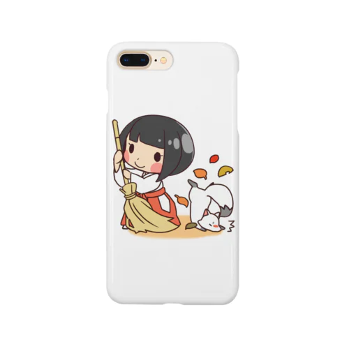 巫女さんコンさん Smartphone Case