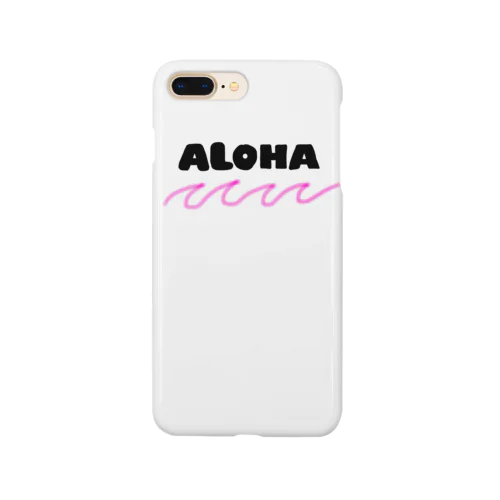 ALOHAピンク波 Smartphone Case