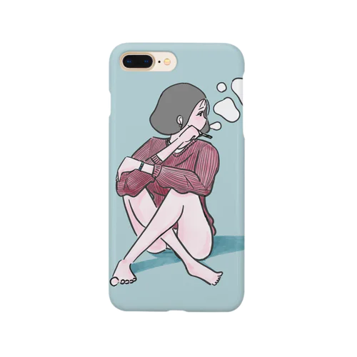 タバコとニット Smartphone Case