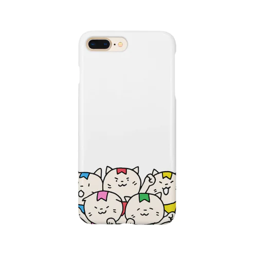 にゃんチャレスマホケース Smartphone Case