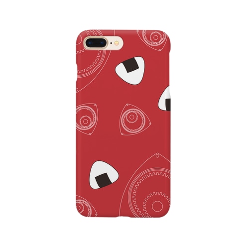 回れ焼きおにぎり　赤色 Smartphone Case