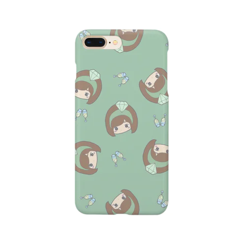 スマホケースVer.聖奈総柄 Smartphone Case