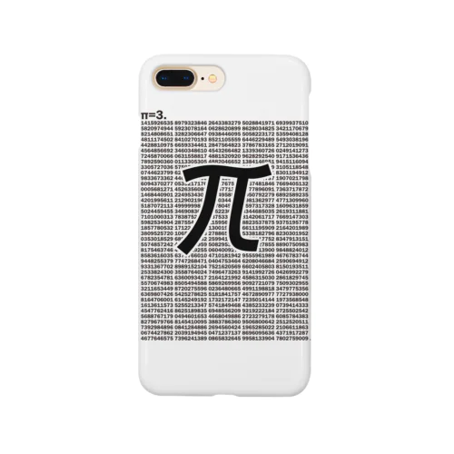 円周率（ＰＩ：π）：数学：数字：学問：デザインA スマホケース