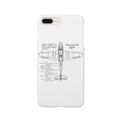 メッサーシュミット：戦闘機：ドイツ軍：ナチス：WW2：第二次世界大戦：太平洋戦争 Smartphone Case