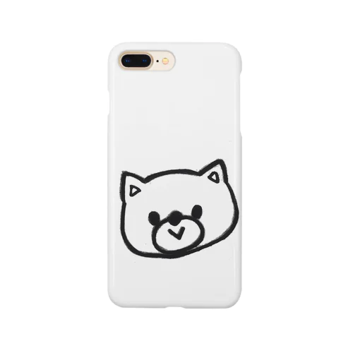 愛らしい手書き猫。 Smartphone Case