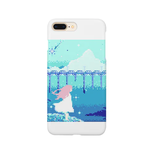 青に咲く少女 Smartphone Case