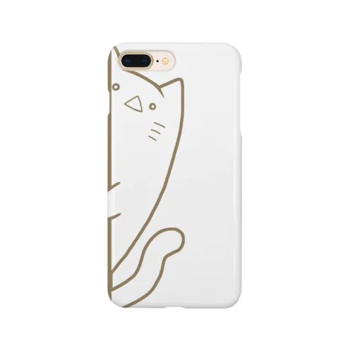 縦長猫（壁チラ） Smartphone Case