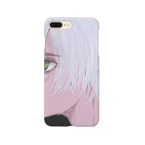 白い髪 Smartphone Case