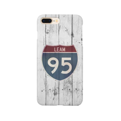 LeaM 木目白 Smartphone Case