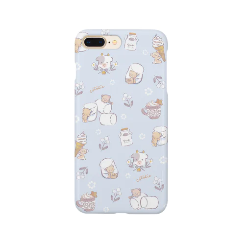 クリーミィくまちゃん（ブルー） Smartphone Case