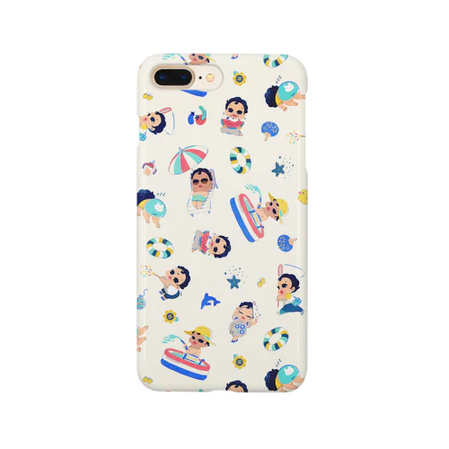 ぼくちんの夏休み_スマホケース Smartphone Case