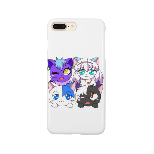 あおつるっこ猫組 Smartphone Case