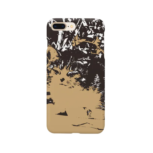 7色カラーNeko(ベージュ) Smartphone Case