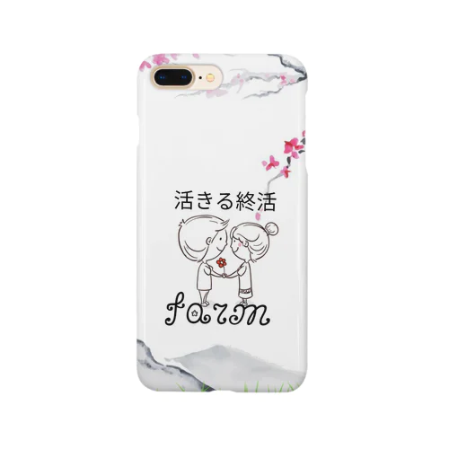 farm活きる終活のブランド Smartphone Case