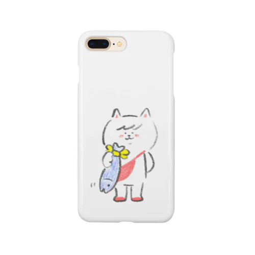 ポシェットにゃんこ協会 おさかなギフト Smartphone Case