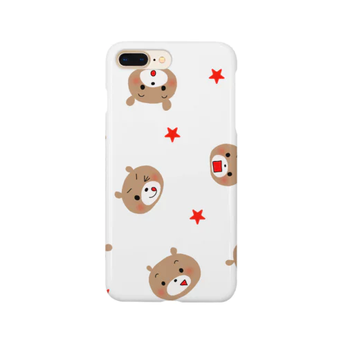 いろんな顔のくまた。 Smartphone Case