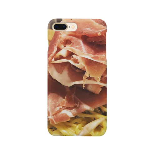 生ハムのクリームパスタ Smartphone Case