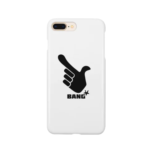 BANG 指でピストル ロゴ Smartphone Case