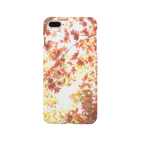 紅葉の木漏れ日 Smartphone Case