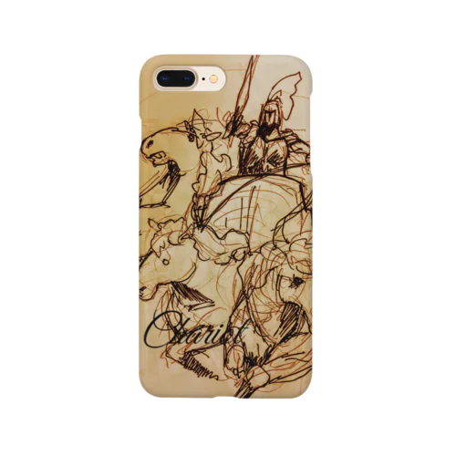 エンブレムラフ画iPhoneケース Smartphone Case