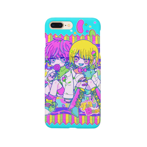 カラフルフレーバー💖💚💛 スマホケース