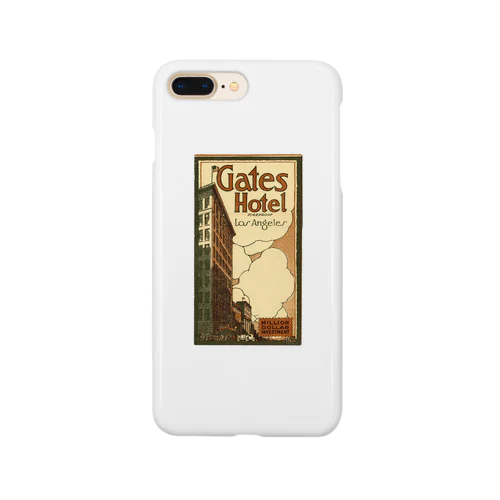 Advertisement, Gates Hotel, Los Angeles [cover] Smartphone Case