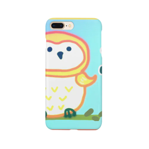 フクロウ★ほうほう。 Smartphone Case