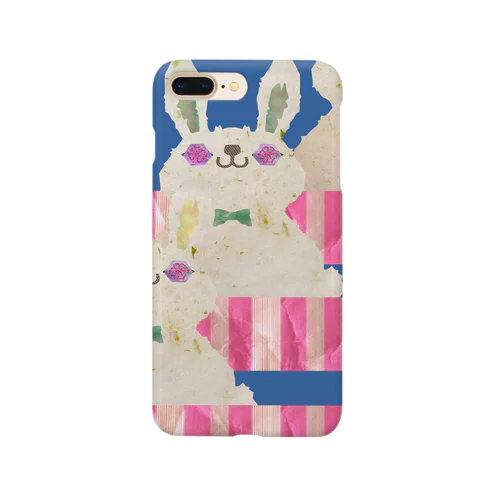 マテうさぎ🐇の iPhoneケース Smartphone Case