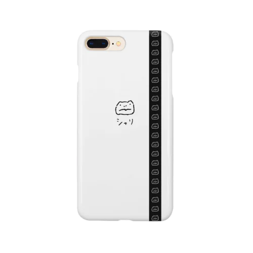 スポーティーなiPhoneケース（黒） Smartphone Case