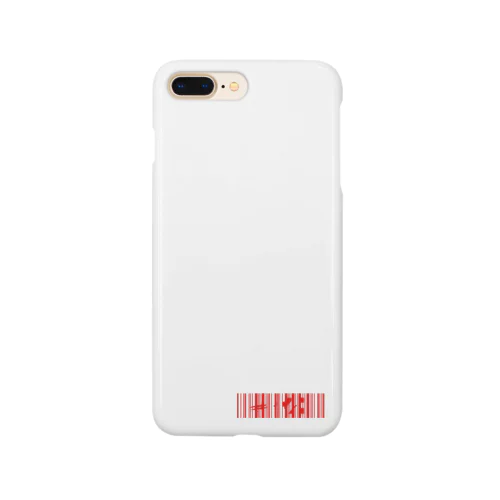 bar code #428   red Smartphone Case