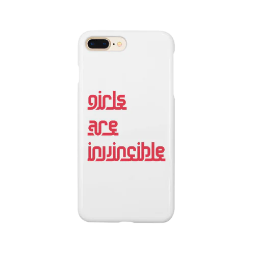 girls are invincible Smartphone Case