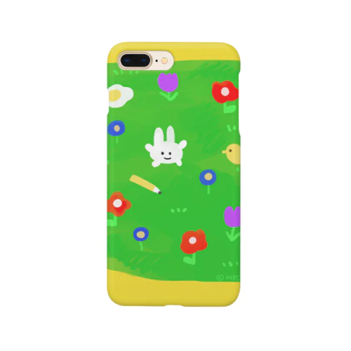 うさぎとおはな(きいろ) Smartphone Case