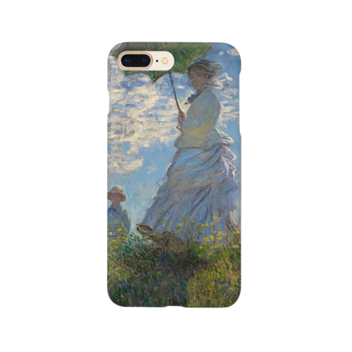 クロード・モネ / 1875 / The Promenade, Woman with a Parasol / Claude Monet Smartphone Case