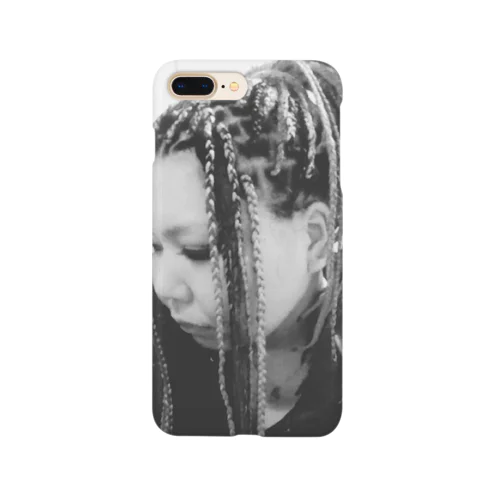 ブラックヘアー Smartphone Case