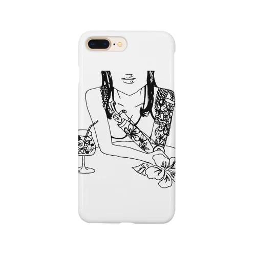 Shoulder prosthesis 〜summer girl〜 Smartphone Case