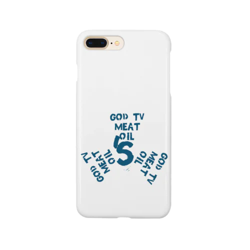 GOD TV MEAT OIL'Sロゴ入り5 Smartphone Case