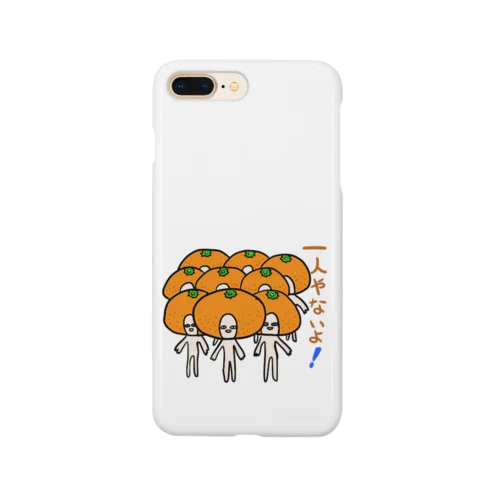 ミカン星人いっぱい スマホケース